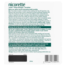 Load image into Gallery viewer, Nicorette Cools 80 Lozenges, 4 mg (Stop Smoking Aid)