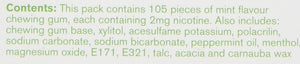Nicorette Freshmint Chewing Gum, 2 mg, 105 Pieces (Stop Smoking Aid)
