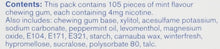 Load image into Gallery viewer, Nicorette Icy White Chewing Whitening Gum, 4 mg, 105 Pieces (Stop Smoking Aid)
