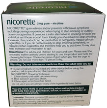 Load image into Gallery viewer, Nicorette Original Chewing Gum, 2 mg, 210 Pieces (Stop Smoking Aid) - Packaging May Vary