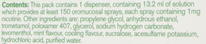 Freshmint Mouth Spray, 1 mg (Stop Smoking Aid) (1 Pack)