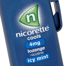 Load image into Gallery viewer, Nicorette Cools 80 Lozenges, 4 mg (Stop Smoking Aid)