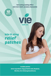 Vie Sting & Bite Relief Patches